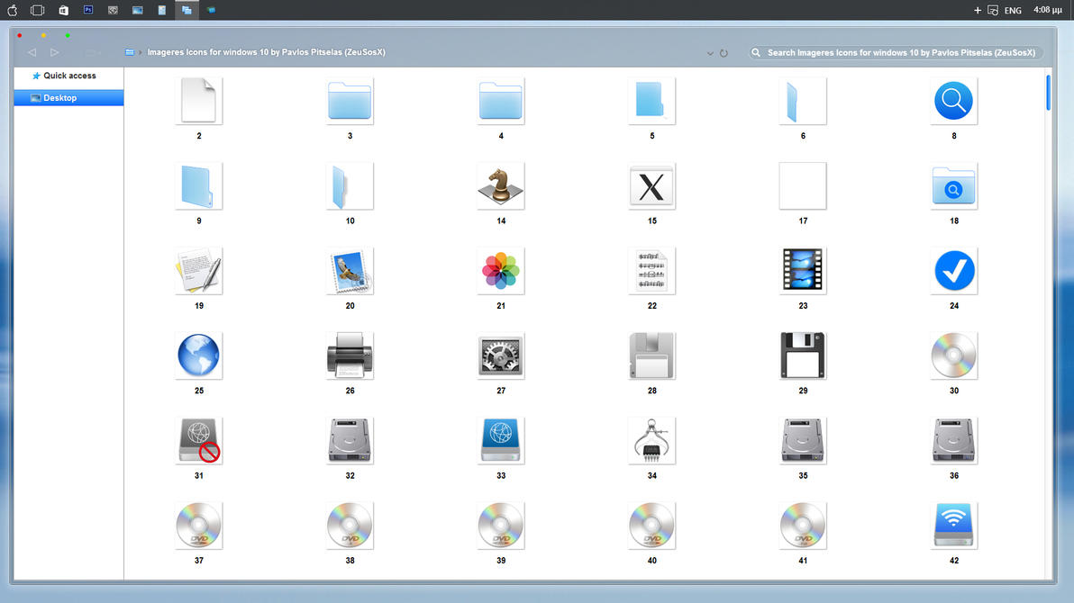 mac icons free download for windows 7